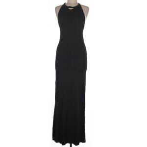 n:Philanthropy Black Halter Maxi Dress
Size M